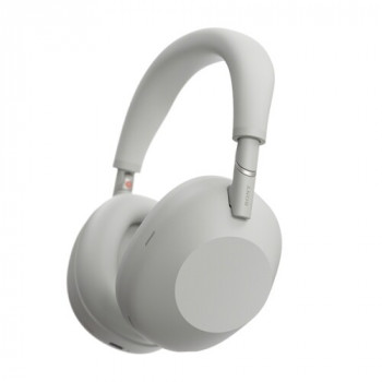 Sony WH-1000XM6 auscultadores sem fios com cancelamento de ruído, Bluetooth, prata platina, embalagem danificada