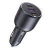 Ugreen EC705 carregador automóvel, USB + 2x USB-C, 130 W, com cabo de 1 m 5 A