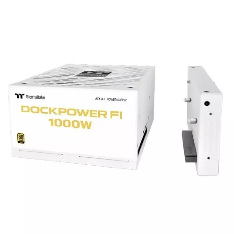 Thermaltake Dockpower FI 1000W fonte de alimentação para PC, 80 PLUS Gold, branca