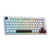 ONIKUMA MT501 teclado gaming, 75%, branco