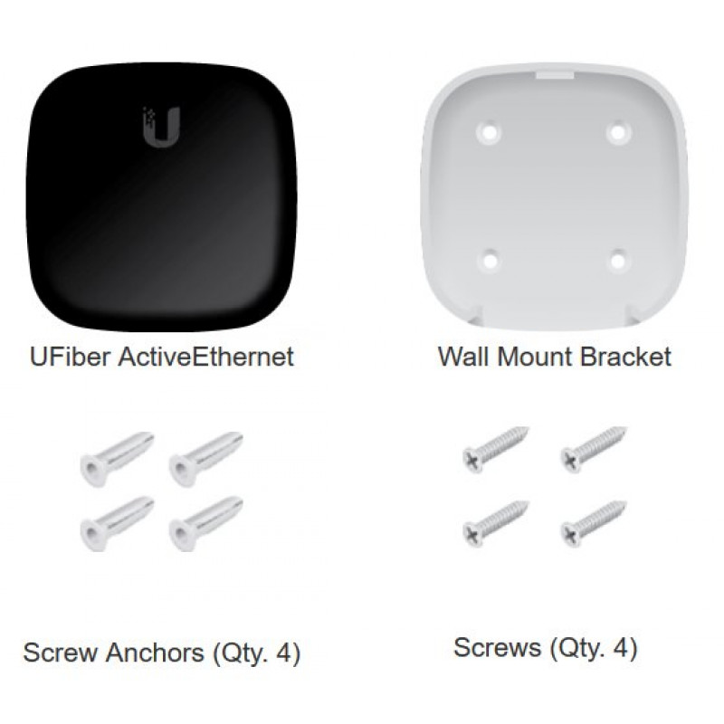 Ubiquiti UF-AE UFiber conversor de meios, 1x SFP, 1x RJ45 1000 Mbps