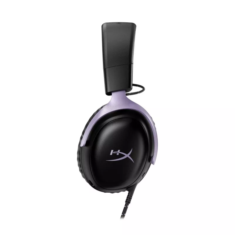 HyperX Cloud III auscultadores para jogos, preto/lavanda