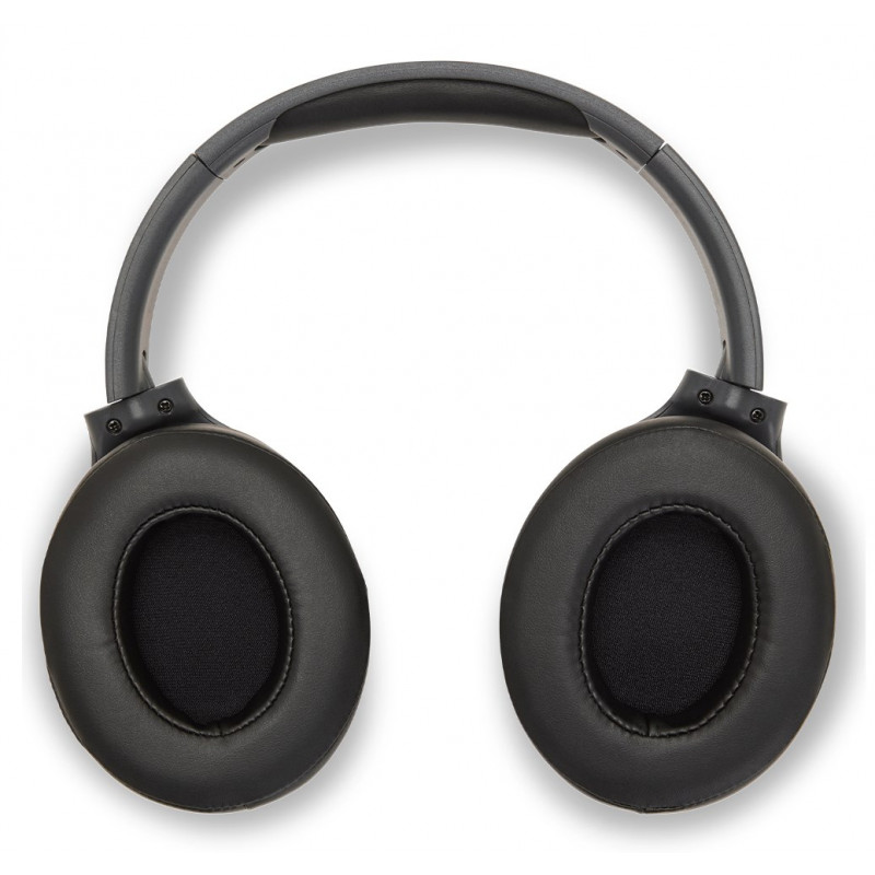 Aiwa HST-250BT auscultadores sem fios, cinzentos, com microfone, 3,5 mm, Bluetooth 5.0
