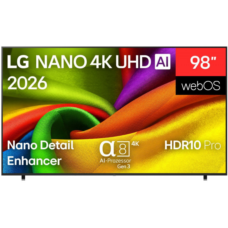 LG 98NU900B6LB televisor 4K Nano de 98 polegadas