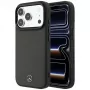 Capa Mercedes Leather Mesh with Bow Line MagSafe para iPhone 18 Pro / 17 Pro, antracite