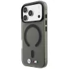 BMW BMW001309 M IML Frosted Metal Logo & Trims MagSafe capa para iPhone 18 Pro / 17 Pro, preta