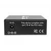 Tripp Lite N785-INT-SC-SM conversor de meios Gigabit de fibra monomodo para Ethernet, 10/100/1000, SC, 1310 nm, 20 km
