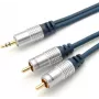 Home Cinema 30832-10MHQ cabo de áudio com adaptador jack, 10 m