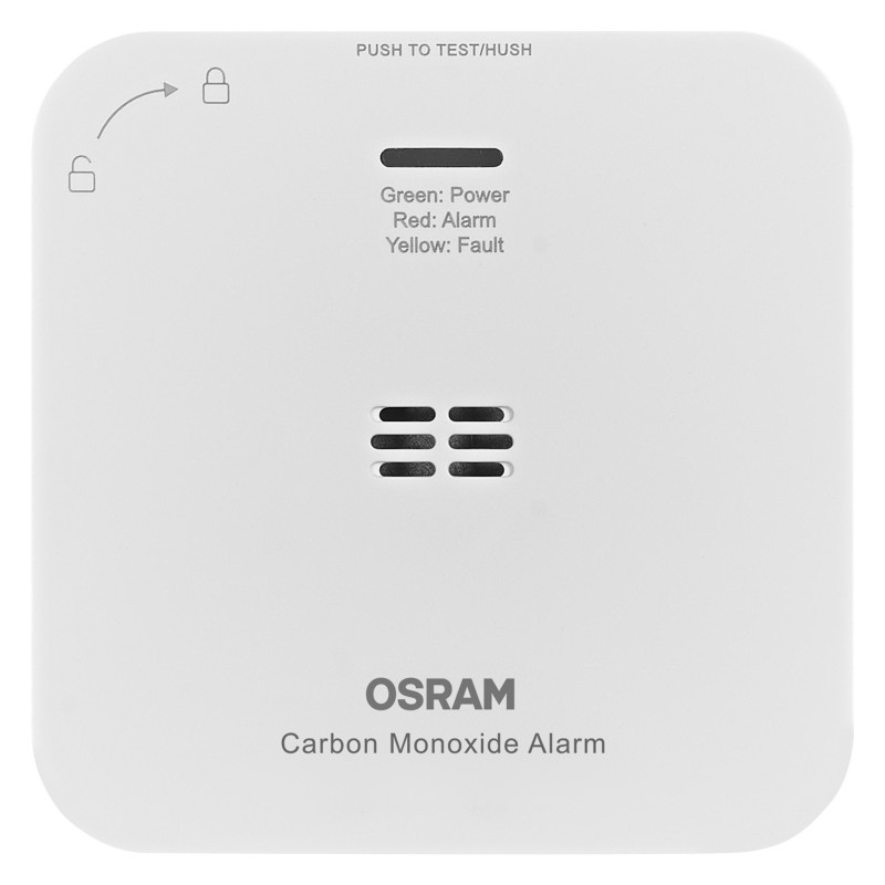 Osram SMART+ WiFi detetor de monóxido de carbono (CO), branco