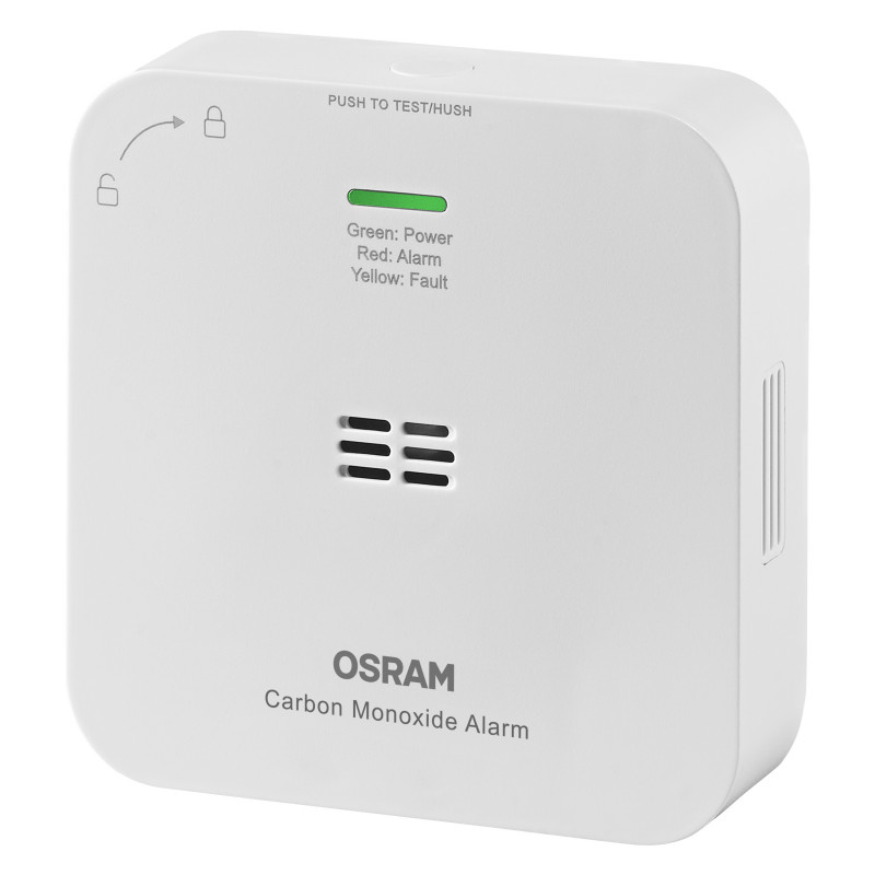 Osram SMART+ WiFi detetor de monóxido de carbono (CO), branco