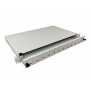 Alantec FOP-1U-12SCD-S painel de distribuição de fibra ótica 12xSC duplex de 19 polegadas 1U, extraível, com painel frontal e acessórios de montagem