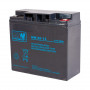 MPL Power Elektro MW Power MW 20-12 bateria para UPS, de chumbo-ácido AGM, sem manutenção, 12 V 20 Ah, preta