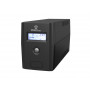Alantec AP-BK800-02 UPS (alimentação ininterrupta) 800VA/480W, Tower, LCD, 2× CEE 7/3, USB, VRLA 1×9Ah
