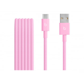 Apple cabo entrançado USB-A para USB-C, 1,5 m, rosa