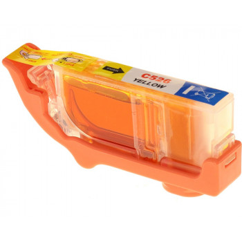 G&G cartucho de tinta compatível com Canon CLI-526Y 4543B001, amarelo