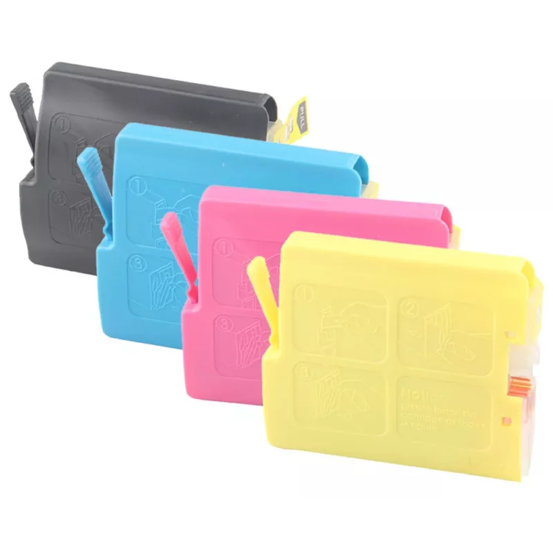 G&G cartuchos de tinta compatíveis NP-B-0051BKCMY (GP-B970BKCMY-4P), preto, ciano, magenta, amarelo