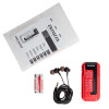 AIWA R-22RD rádio de bolso com auscultadores, vermelho