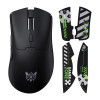 ONIKUMA DM01 rato gaming sem fios, preto