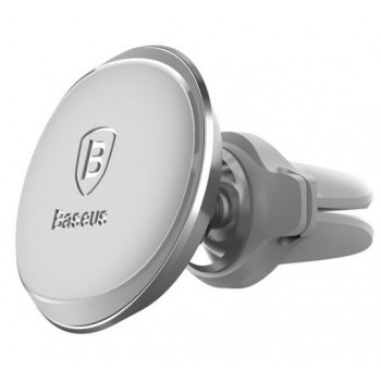 Baseus suporte magnético para automóvel para grelha de ventilação (Overseas Edition), prateado