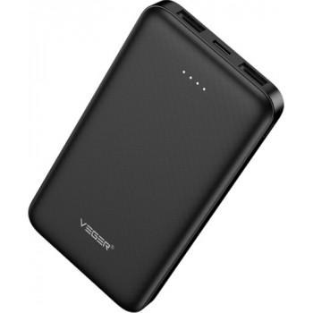 Veger A10 (W1065) power bank, 10000 mAh, 5 V 2 A, preto
