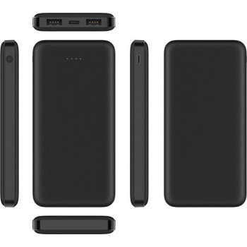Veger A10 (W1065) power bank, 10000 mAh, 5 V 2 A, preto