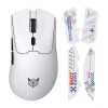 ONIKUMA DM01 rato sem fios para jogos, branco