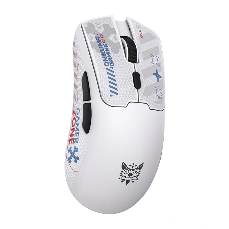 ONIKUMA DM01 rato sem fios para jogos, branco