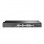 TP-Link SG3428X switch gerido L2+ de 24 portas 10/100/1000 Mbps, 4 portas SFP+, montável em rack