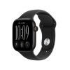 Apple Watch Series 12 GPS + Cellular 42 mm relógio inteligente, caixa de alumínio preto, bracelete desportiva preta, M/L, MJG14ZR/A