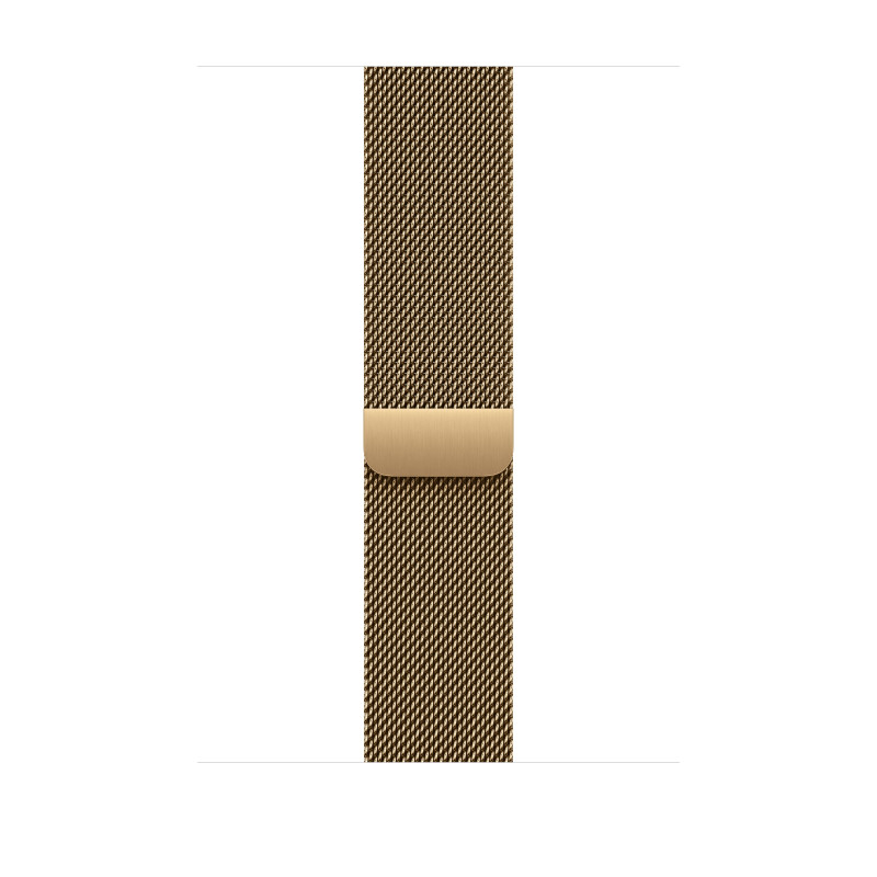 Apple Milanese Loop bracelete para relógio MJNQ4ZM/A, 46 mm, M/L, Radiant Gold (dourado)