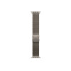 Apple MK0D4ZM/A bracelete Milanese Loop em titânio para Apple Watch, 49 mm, titânio natural, Medium