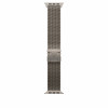 Apple MK0E4ZM/A bracelete Milanese Loop em titânio para Apple Watch, 49 mm, titânio natural, Large