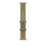 Apple MK7M4ZM/A bracelete Ocean para Apple Watch, 49 mm, verde-alga translúcido, acabamento em titânio natural