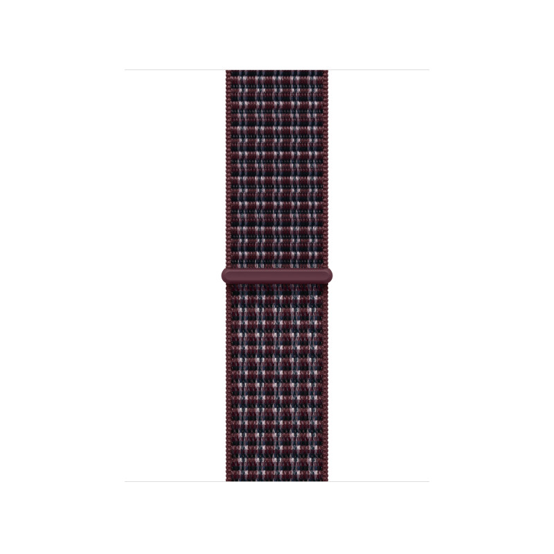 Apple MK7R4ZM/A Sport Loop bracelete para relógio, 40 mm, bordô xadrez
