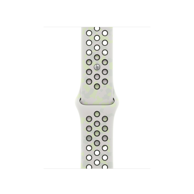 Bracelete desportiva Apple Watch Nike 40 mm, Essential White, S/M