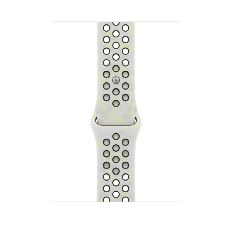 Apple Nike Sport Band bracelete para Apple Watch de 46 mm, Essential White, S/M, MKTQ4ZM/A