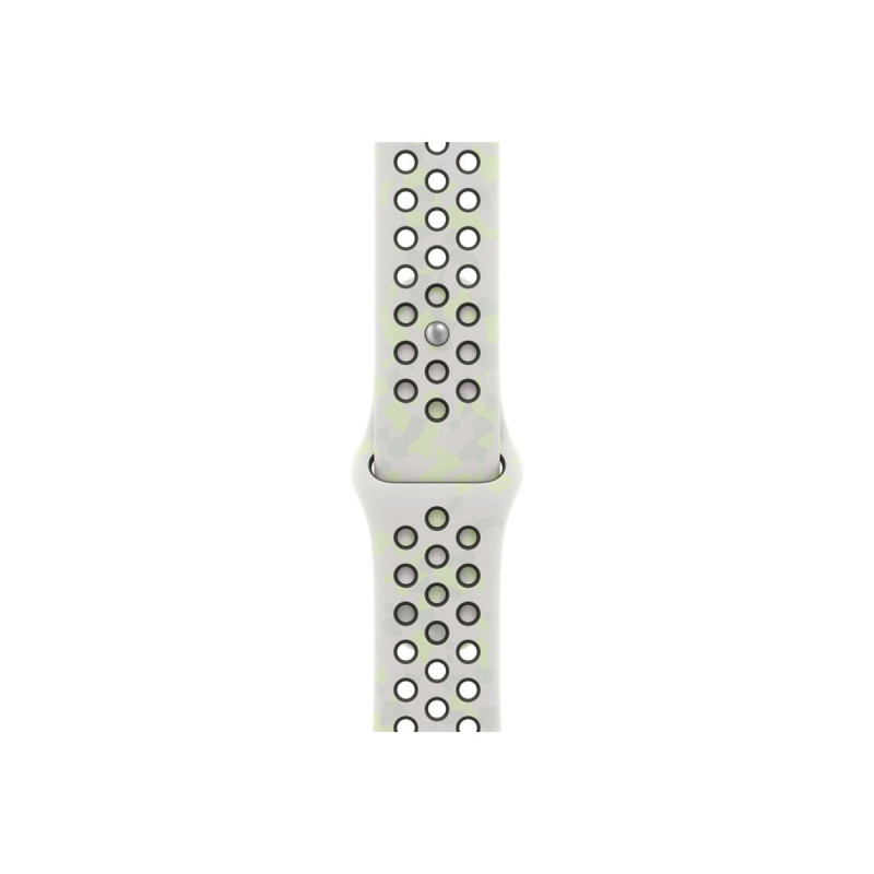Apple Nike Sport Band bracelete para Apple Watch de 46 mm, Essential White, S/M, MKTQ4ZM/A