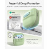 ESR Pulse HaloLock MagSafe capa para Apple AirPods 4 / 5, verde-claro