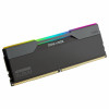 Kit de memória Klevv Cras V RGB KD5AGUA80-64B300G DDR5-6400 CL30 de 32 GB (2 x 16 GB), preto