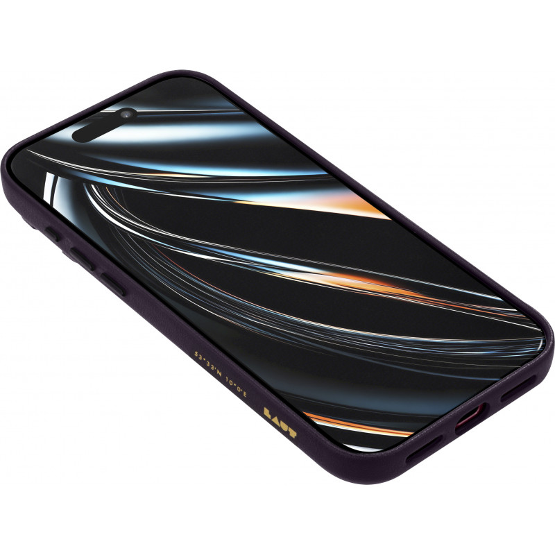 Capa LAUT Lux Edge para Apple iPhone 18 Pro Max / 17 Pro Max, MagSafe, deep plum