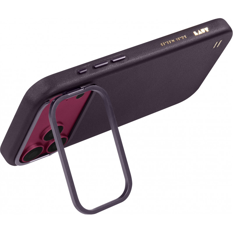 Capa LAUT Lux Edge para Apple iPhone 18 Pro Max / 17 Pro Max, MagSafe, deep plum