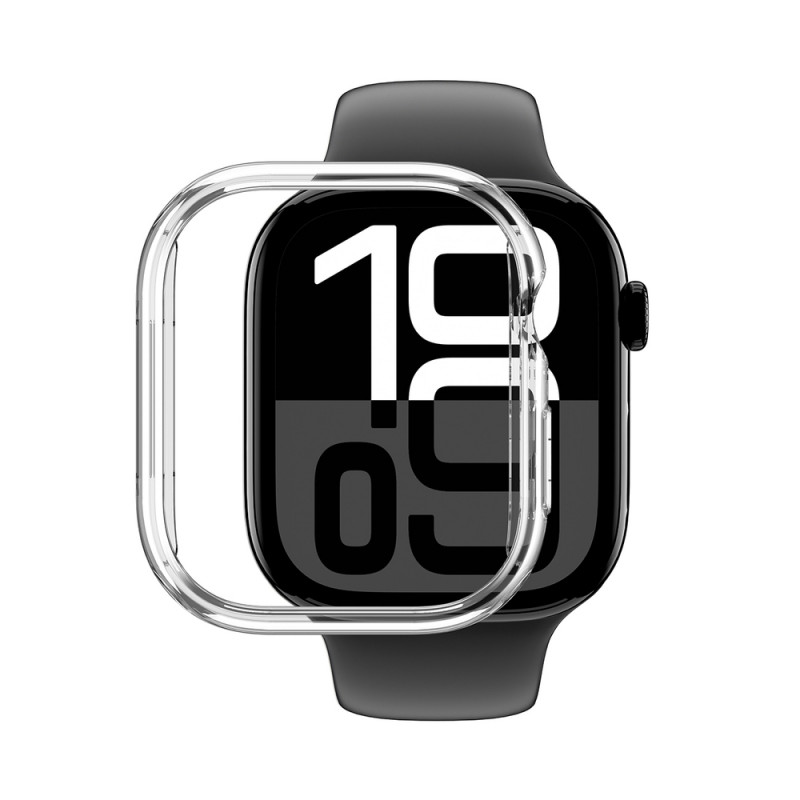 AmazingThing Minimal Case capa protetora para Apple Watch 46 mm, transparente