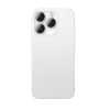 AmazingThing AR Aluminum 3 Lens Glass protetor de lentes da câmara com moldura para iPhone 16 Pro / 16 Pro Max, prateado