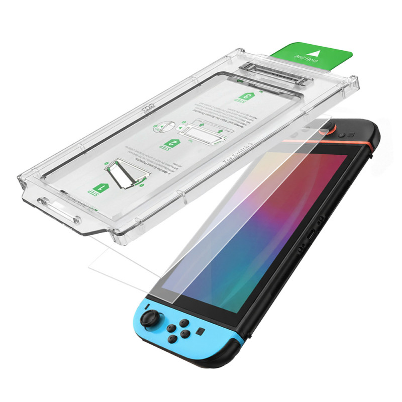 AmazingThing Radix Full Glass vidro temperado para Nintendo Switch 2 (2 un.)