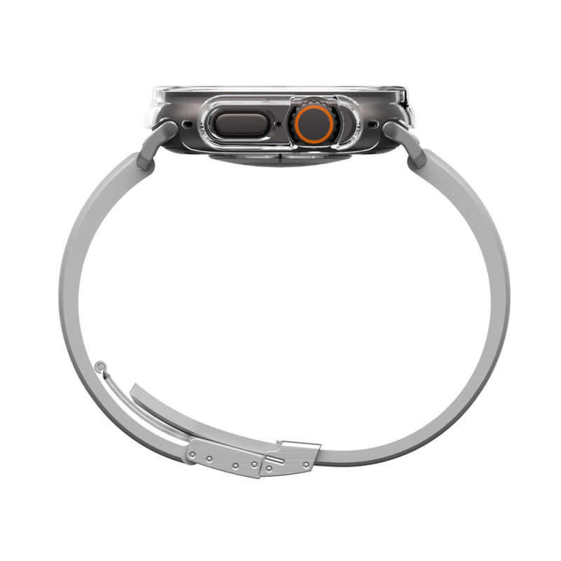 AmazingThing Minimal capa protetora para Apple Watch Ultra 3 / Ultra 4 de 49 mm, transparente