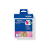 Brother LC527XLVAL value pack de cartuchos de tinta (4 un.), alto rendimento, preto, amarelo, ciano, magenta