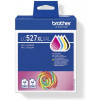 Brother LC527XLVAL value pack de cartuchos de tinta (4 un.), alto rendimento, preto, amarelo, ciano, magenta