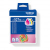 Brother LC527XLVAL value pack de cartuchos de tinta (4 un.), alto rendimento, preto, amarelo, ciano, magenta