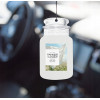 Yankee Candle Clean Cotton ambientador para carro para pendurar, embalagem bónus