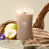WoodWick Cashmere vela grande, 610 g, castanho